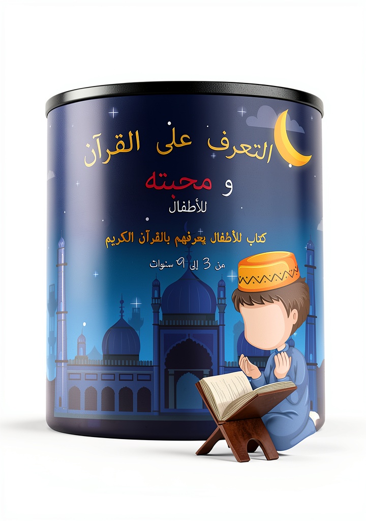 Installing Islamic Arabic Children’s Book – Sincere Seeker – Enhanced Typeset on a wooden desk