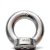 M10-1.5 Eye Nuts IMScrews 304 Stainless Steel Rust Resistant Pack of 1-1