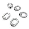 5 PCS Forged Eye Nut 1/2" Bail 5/8" Tap Thread Drop Forged Galvanized Steel-3