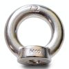M10-1.5 Eye Nuts IMScrews 304 Stainless Steel Rust Resistant Pack of 1-0