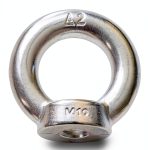 M10-1.5 Eye Nuts IMScrews 304 Stainless Steel Rust Resistant Pack of 1-0