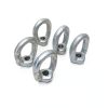 5 PCS Forged Eye Nut 1/2" Bail 5/8" Tap Thread Drop Forged Galvanized Steel-0