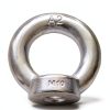M10-1.5 Eye Nuts IMScrews 304 Stainless Steel Rust Resistant Pack of 1-2
