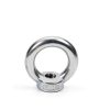 MroMax Lifting Eye Nut M12 Stainless Steel 4pcs Ring Shape Fastener-1