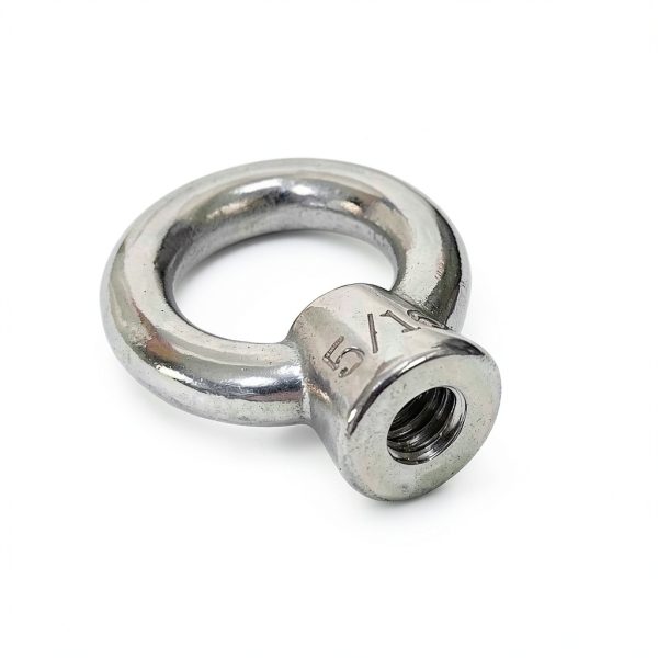 5/16" UNC Lifting Eye Nut NIDAYE 316 Stainless Steel 220lb WLL 4 Pack-2