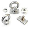 Heavy Duty Eye Bolt Pmsanzay 4‑Pack Steel Eye Nuts for Roof-1