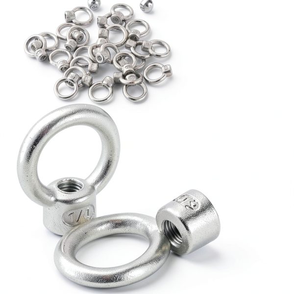 30 Pcs 1/4" UNC Marine Stainless Steel 316 Lifting Eye Nut Set-3