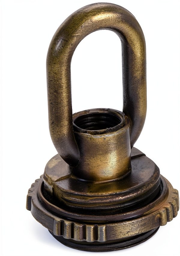 Eye Nut 25kg Load M10 Female Loop – Bronze 2-Pack MECCANIXITY-2