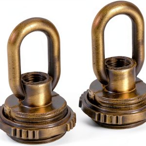 Eye Nut 25kg Load M10 Female Loop – Bronze 2-Pack MECCANIXITY-0