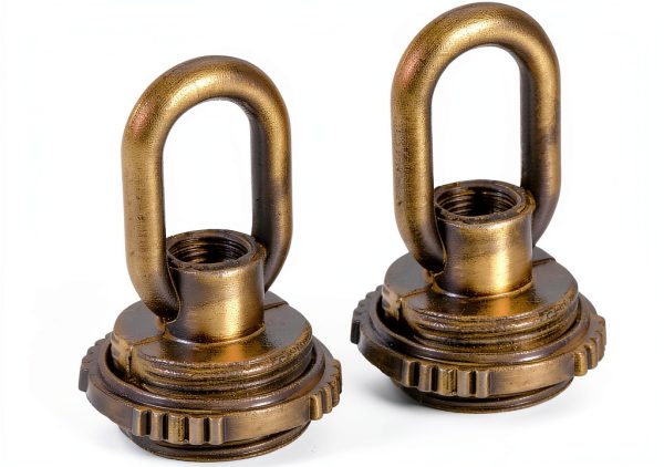 Eye Nut 25kg Load M10 Female Loop – Bronze 2-Pack MECCANIXITY-0