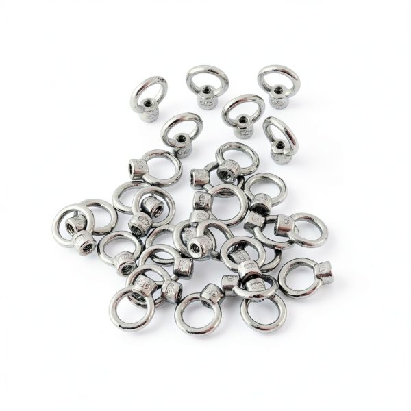 30 Pcs 1/4" UNC Marine Stainless Steel 316 Lifting Eye Nut Set-5