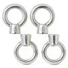 3/8" UNC Marine Grade Lifting Eye Nut, 316 Stainless Steel, 4 Pack-0