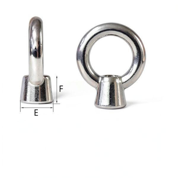 5/16" UNC Lifting Eye Nut NIDAYE 316 Stainless Steel 220lb WLL 4 Pack-4