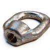 MH GLOBAL Hot-Dipped Galvanized 7/8" Eye Nut 1"-8 Thread 9000lb WLL-1