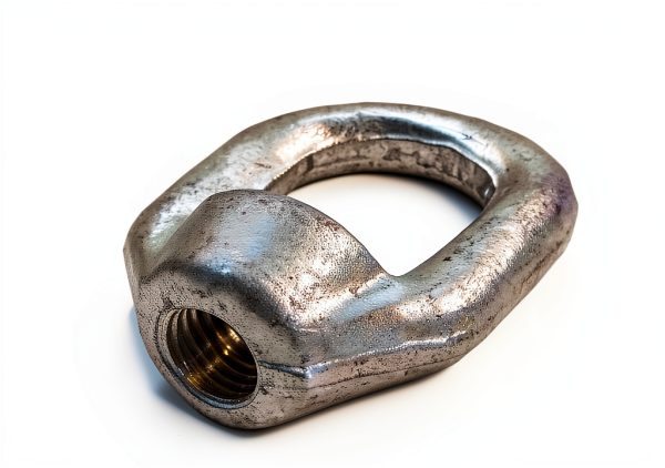 MH GLOBAL Hot-Dipped Galvanized 7/8" Eye Nut 1"-8 Thread 9000lb WLL-1