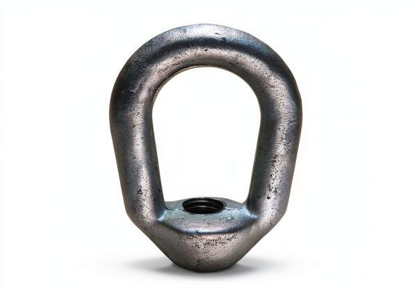 MH GLOBAL Hot-Dipped Galvanized 7/8" Eye Nut 1"-8 Thread 9000lb WLL-0