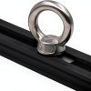 Heavy Duty Eye Bolt Pmsanzay 4‑Pack Steel Eye Nuts for Roof-5
