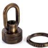 Eye Nut 25kg Load M10 Female Loop – Bronze 2-Pack MECCANIXITY-4