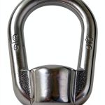 US Stainless 316 Marine Grade Eye Nut 3/8 inch UNC Shape Lifting Nut-0
