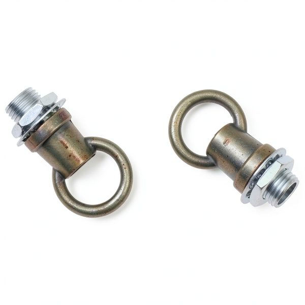 HAJXZH Light Fixture Hooks M10 Bronze Ring Nut - 2 PCS Duty Hook-0