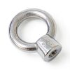 3/8" UNC Marine Grade Lifting Eye Nut, 316 Stainless Steel, 4 Pack-3