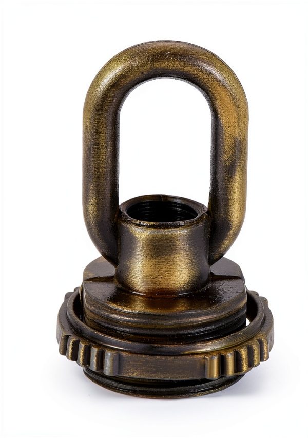 Eye Nut 25kg Load M10 Female Loop – Bronze 2-Pack MECCANIXITY-1
