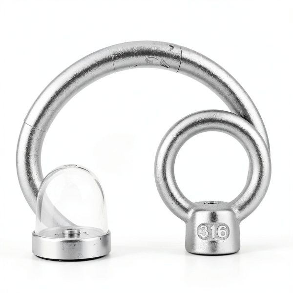 30 Pcs 1/4" UNC Marine Stainless Steel 316 Lifting Eye Nut Set-1