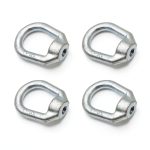 Aiwaiufu 1/2"-13 Heavy Duty Thread Lifting Bail Eye Nut - 4 Pack-0