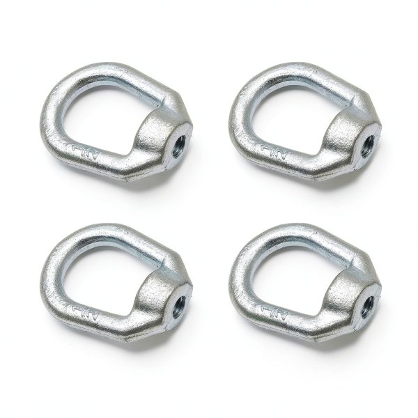 Aiwaiufu 1/2"-13 Heavy Duty Thread Lifting Bail Eye Nut - 4 Pack-0