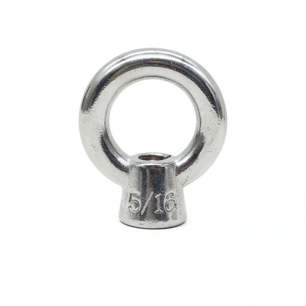 5/16" UNC Lifting Eye Nut NIDAYE 316 Stainless Steel 220lb WLL 4 Pack-1